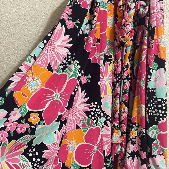 Crown & Ivy Pink and Blue Floral Dress - Picture 3 of 7